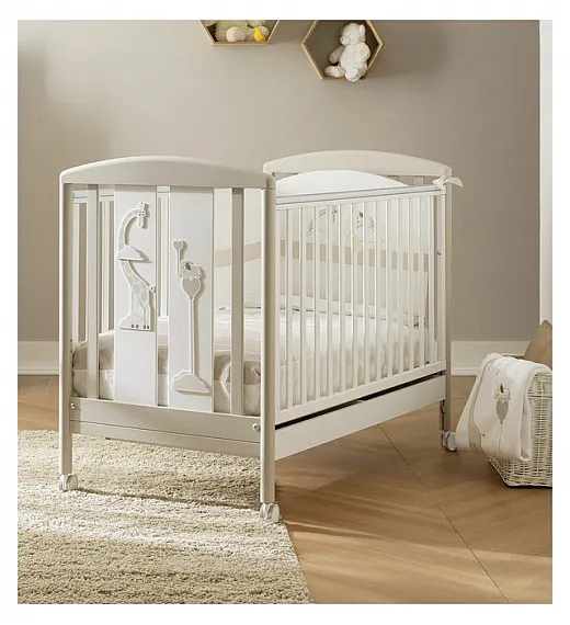 Pali SAVANA lesena otroška postelja z vzmetnico Pali SAVANA lesena otroška postelja z vzmetnico