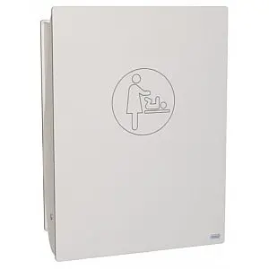 Previjalna miza Timkid KAWA HPL White