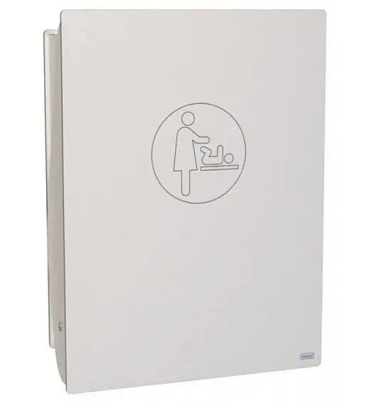 Previjalna miza Timkid KAWA HPL White