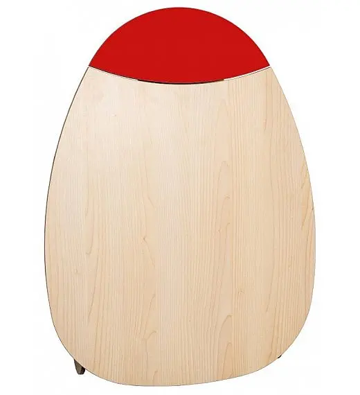 Previjalna miza Timkid OWO 2.0 top red