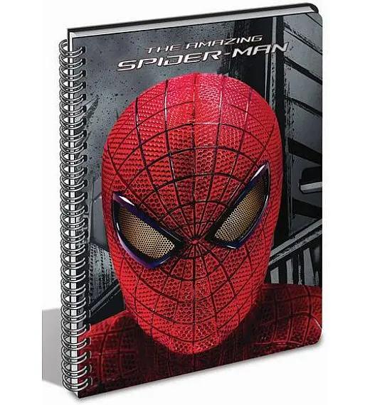 Zvezek A4 Spiderman spiralni na karo