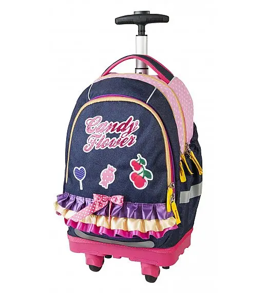 Target SMART Trolley Candy Flower 17917 - školska torba