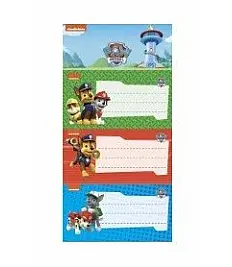 Šolske nalepke Paw Patrol 21554