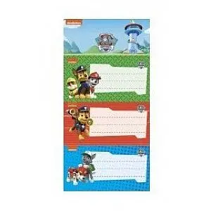Šolske nalepke Paw Patrol 21554