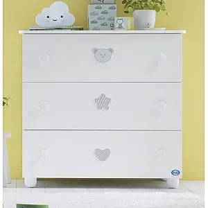 Komoda - predalnik   BIRILLO Bianco