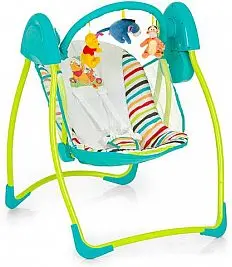 Ležalnik in gugalnik  Disney SWING Pooh Tidy Time