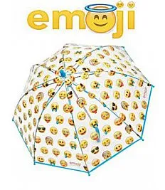 Dežnik prozoren Emoji