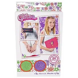 TATTOO SET GLITZA ART - SWEET BUTTERFLY