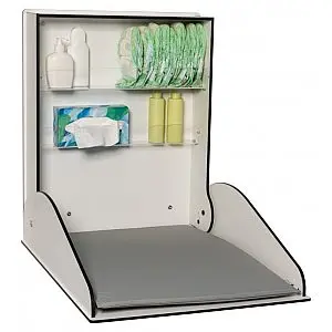 Previjalna miza Timkid KAWA HPL White