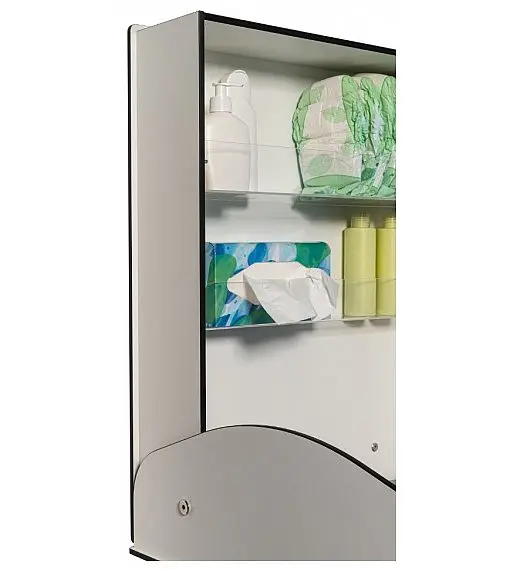 Previjalna miza Timkid KAWA HPL White