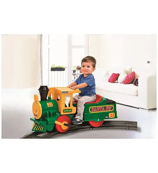 6V vlak SANTA FE Peg Perego