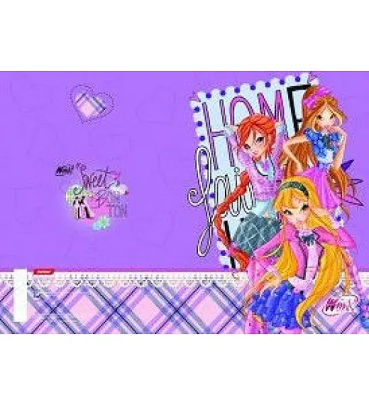 Zvezek A4 Winx Bon Ton  karo