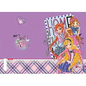 Sveska A4 na linije Winx Bon Ton