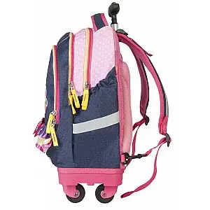  SMART Trolley Candy Flower 17917 - šolska torba na kolesih