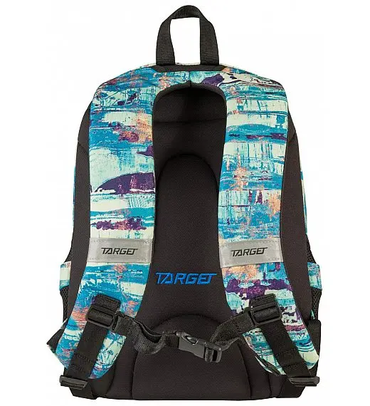 Target 3ZIP Rust Blue 26296 - školski ruksak, školska torba