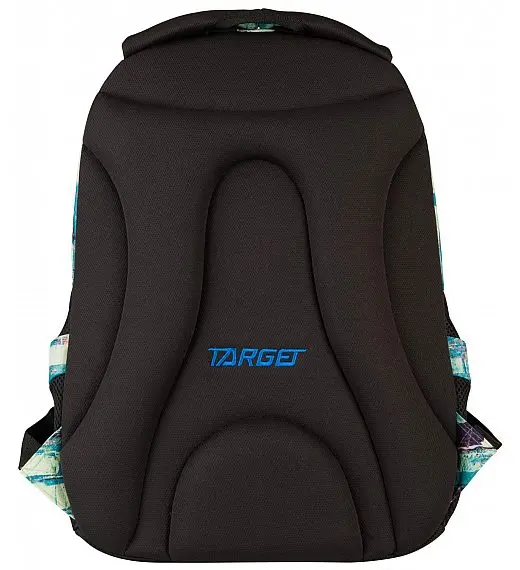 Target 3ZIP Rust Blue 26296 - školski ruksak, školska torba