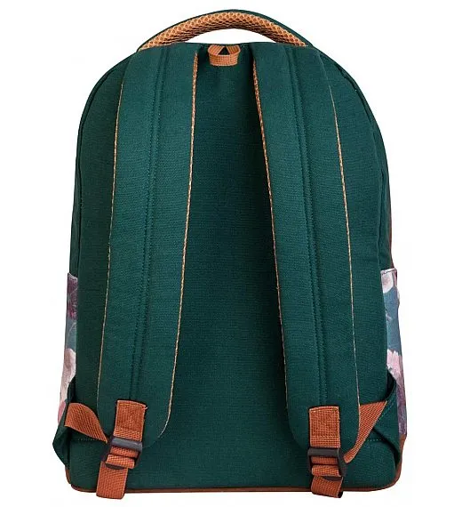 Target CANVAS Floral Green 26777 - Školski ruksak