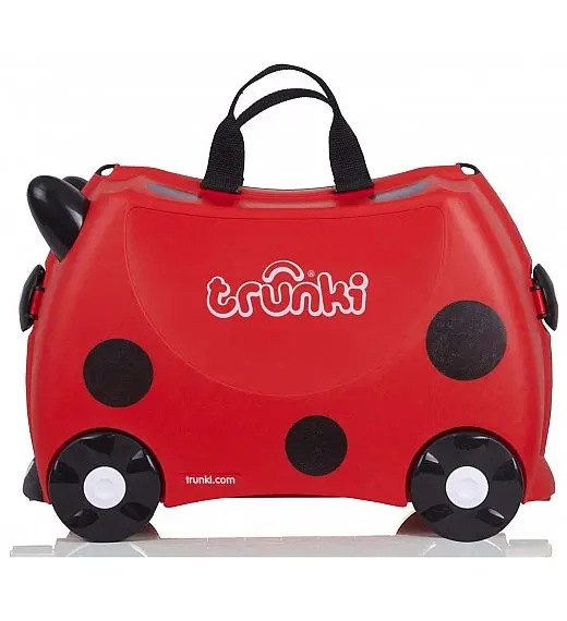 Trunki HARLEY - potovalni kovček pikapolonica