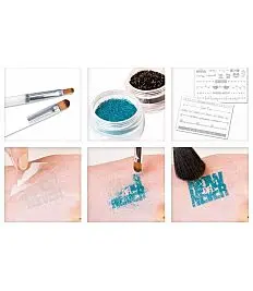 TATTOO SET GLITZA FASHION - EXPRESS YOURSELF
