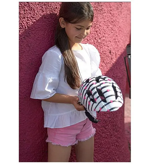 Otroška čelada PLUS S Pinky Zebra