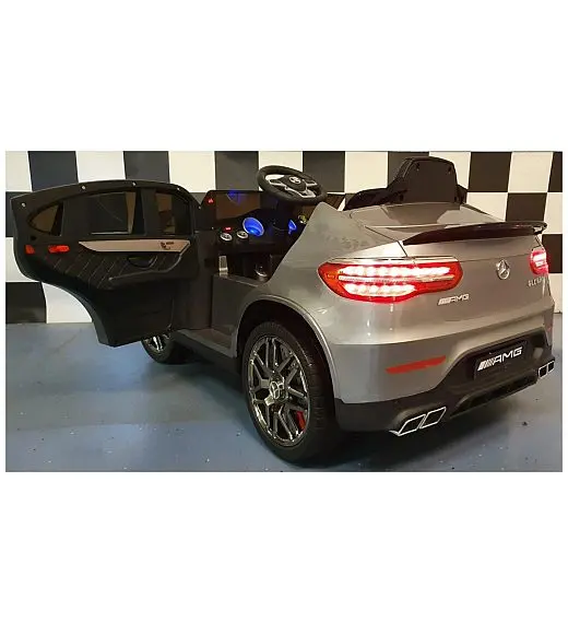 12V MERCEDES GLC 63 COUPE’  Metallic Silver - auto na akumulator