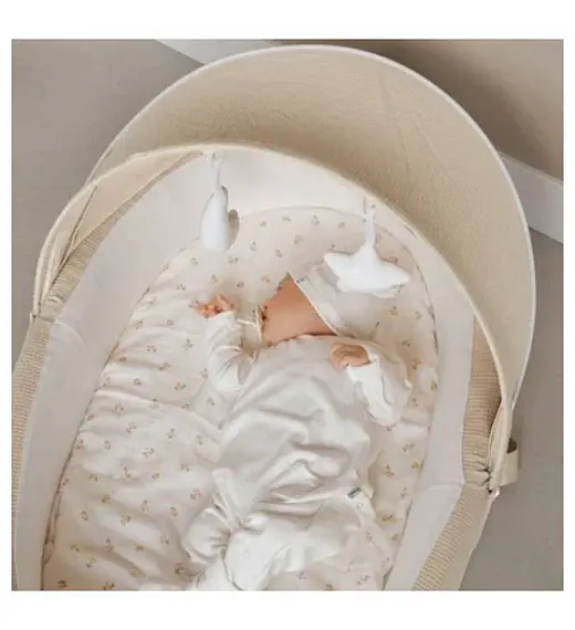 Gnijezda BABY NEST Co-Sleeping Baby Bed Brasilian Sand Bamboom