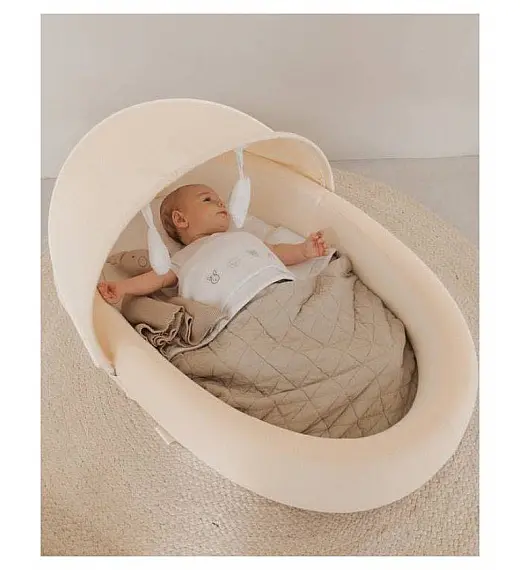 Gnijezda BABY NEST Co-Sleeping Baby Bed Brasilian Sand Bamboom