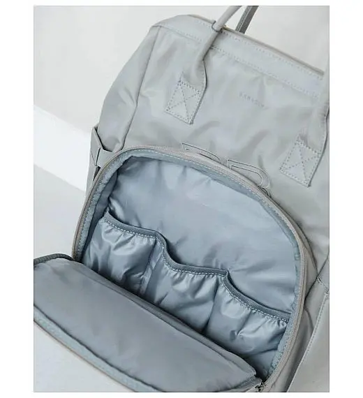 Previjalna torba BACKPACK Recycled Textile Grey