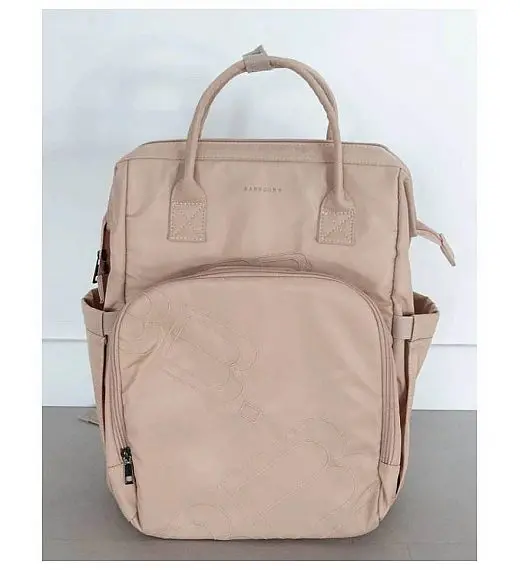 Previjalna torba BACKPACK Recycled Textile Nude