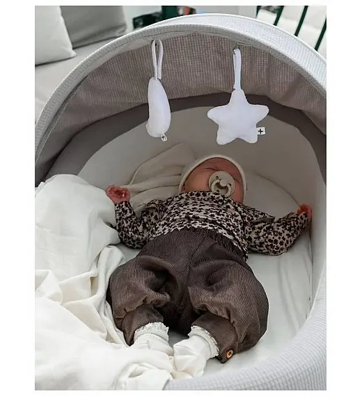 Gnezdece BABY NEST CO-SLEEPING BABY BED Grey