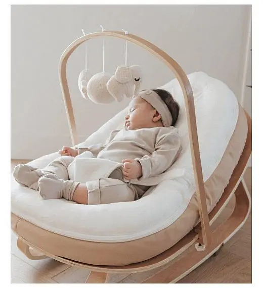 Ležaljka BABY BOUNCER Sand