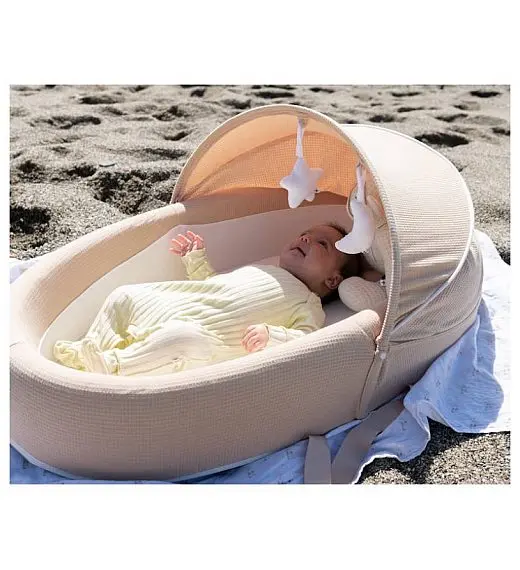 Gnezdece BABY NEST CO-SLEEPING BABY BED Sand