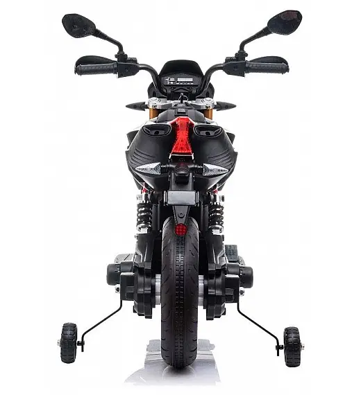 12V otroski motor Aprilia Dorsoduro 900, črn Beneo