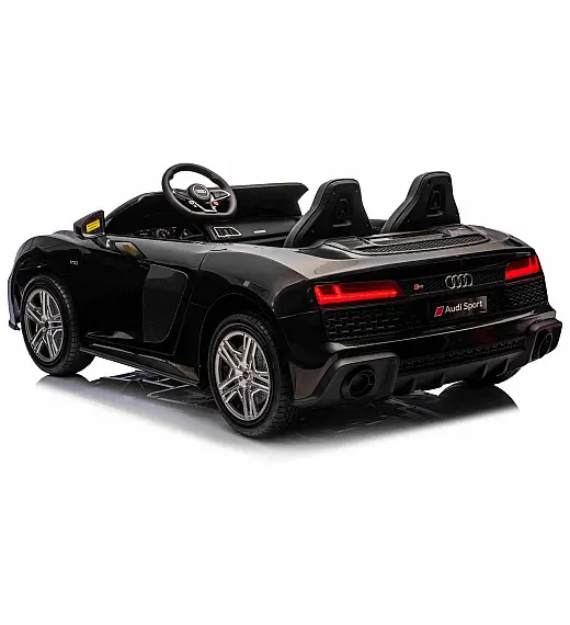 24V AUDI R8 SPYDER Black - otroški avto na akumulator Beneo