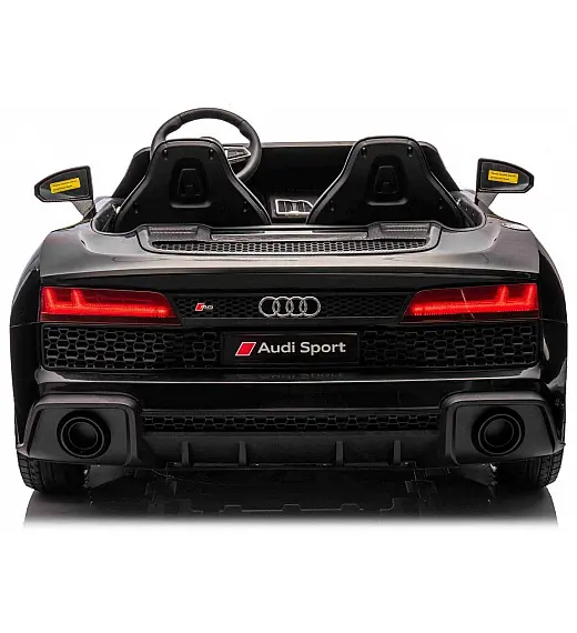 24V AUDI R8 SPYDER Black - otroški avto na akumulator Beneo