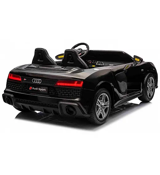 24V AUDI R8 SPYDER Black - otroški avto na akumulator Beneo