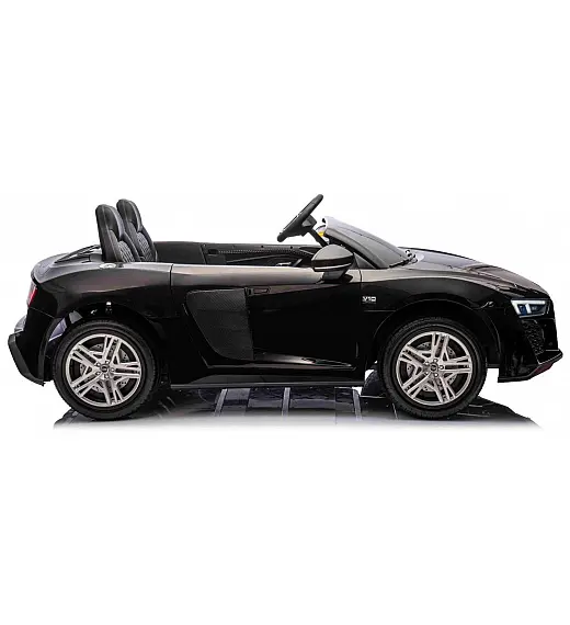 24V AUDI R8 SPYDER Black - otroški avto na akumulator Beneo