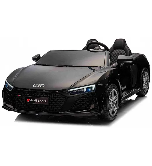 24V AUDI R8 SPYDER Black - otroški avto na akumulator Beneo