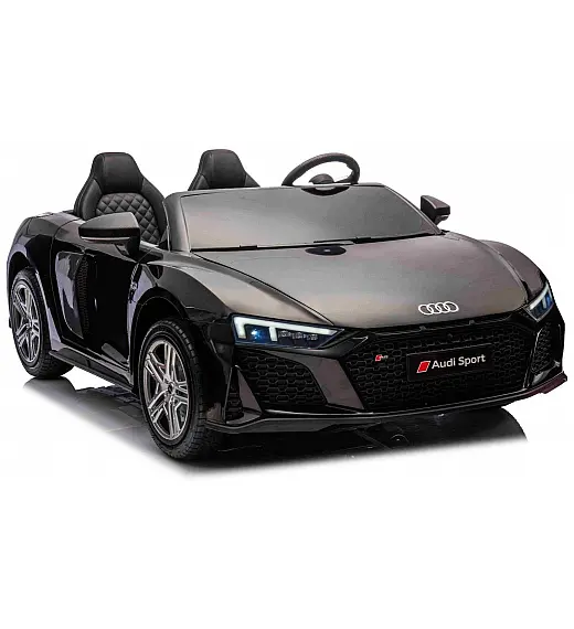 24V AUDI R8 SPYDER Black - otroški avto na akumulator Beneo