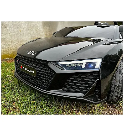24V AUDI R8 SPYDER Black - otroški avto na akumulator Beneo