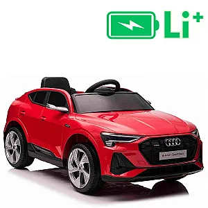 11V Audi E-tron Sportback Li - dječji akumulatorski auto, crveni