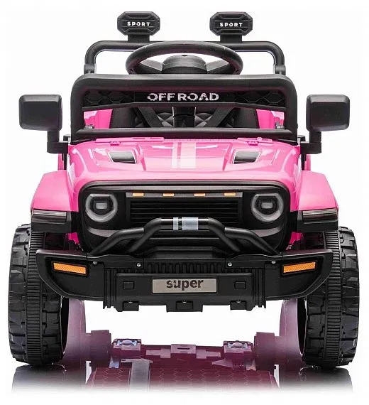 11V avto na daljinca OFFROAD pink, li-ion baterija Beneo