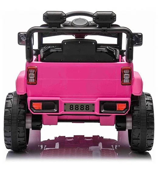 11V avto na daljinca OFFROAD pink, li-ion baterija Beneo