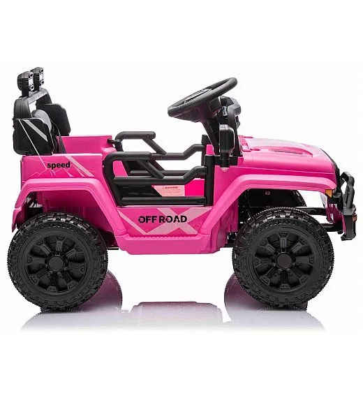 11V avto na daljinca OFFROAD pink, li-ion baterija Beneo