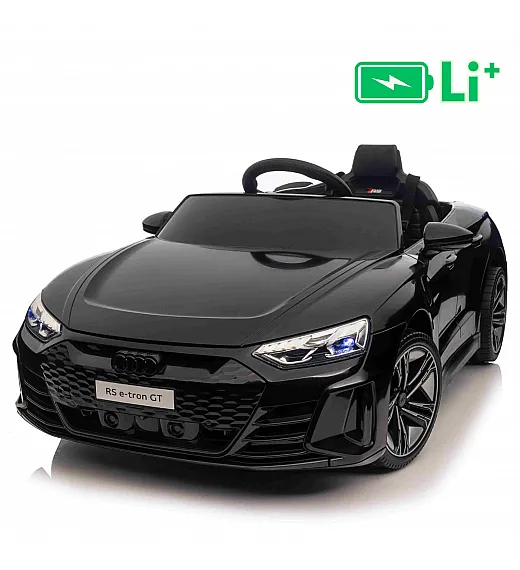 11V Audi RS E-tron GT, litij, crni