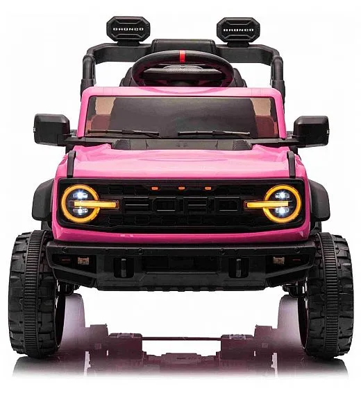 11V avto na daljinca Ford Bronco pink, litijeva baterija