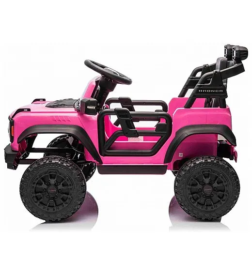 11V avto na daljinca Ford Bronco pink, litijeva baterija