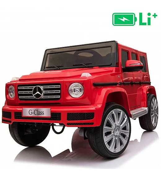 11V avto na akumulator Mercedes G500, rdeč