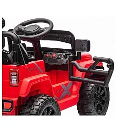 11V otroški avtomobil na akumulator OFFROAD rdeč, li-ion baterija