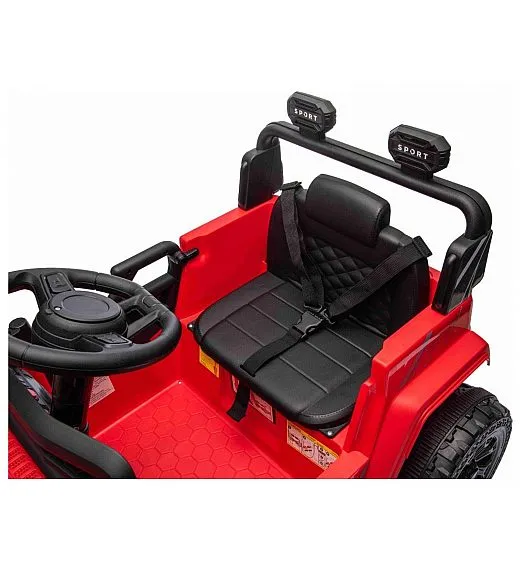 11V auto na akumulator OFFROAD crveni, li-ion baterija Beneo